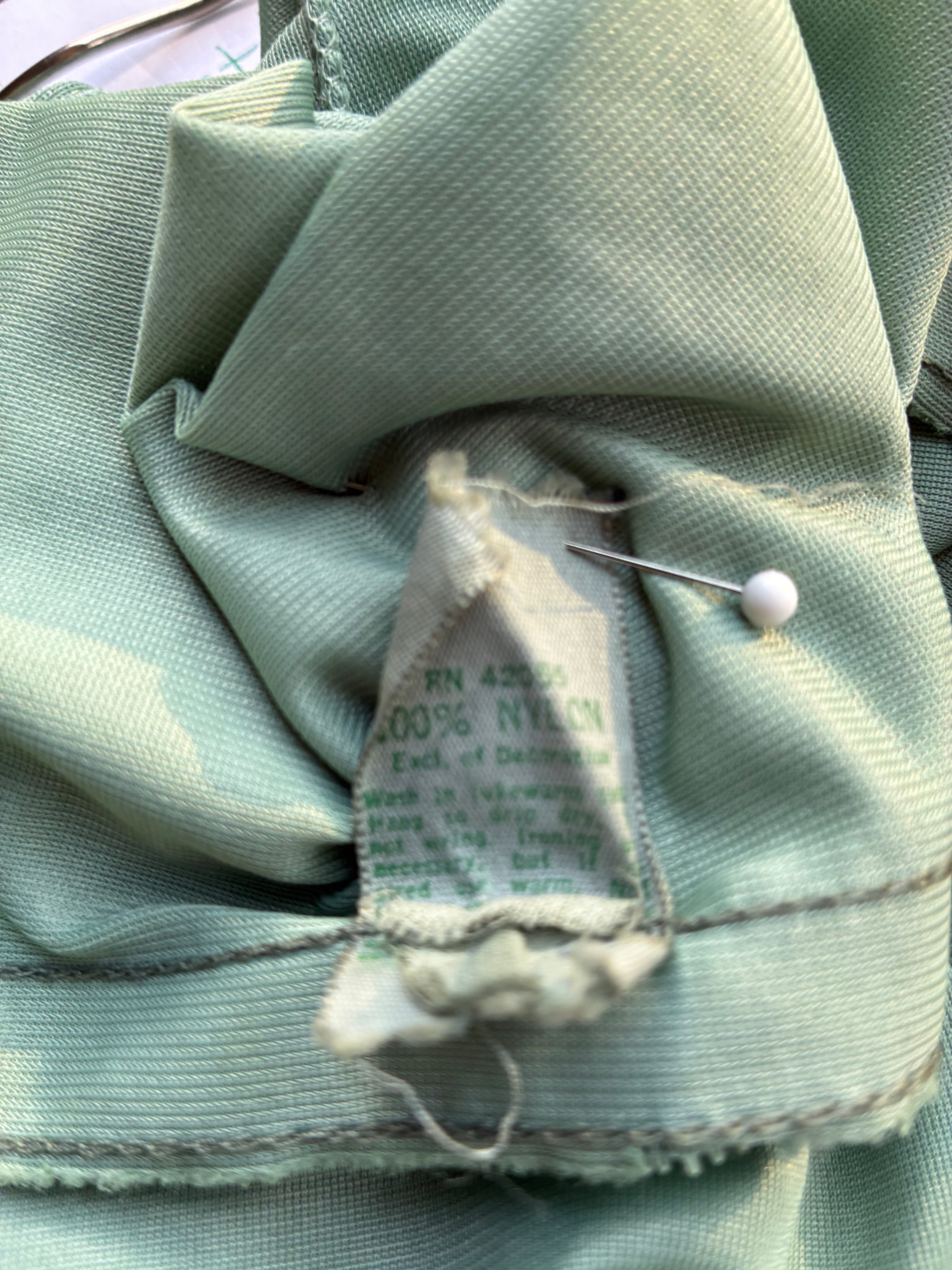 sage green vintage body suit